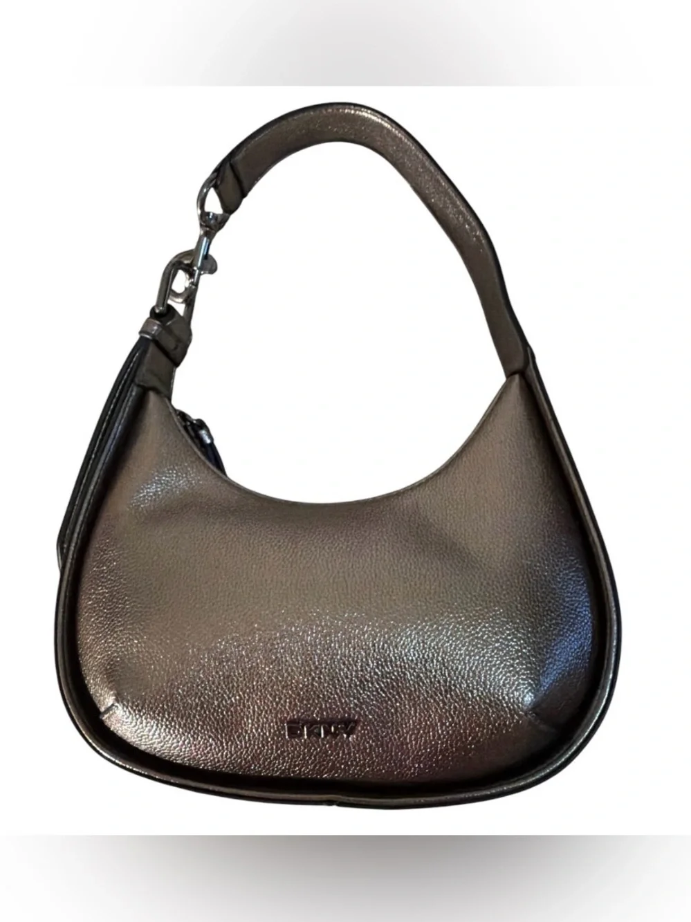 DKNY Metallic Bronze Hobo Bag NWOT